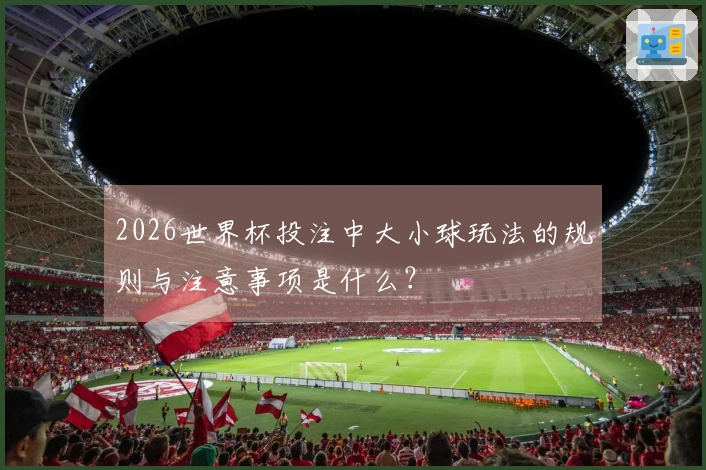 2026世界杯投注中大小球玩法的规则与注意事项是什么？